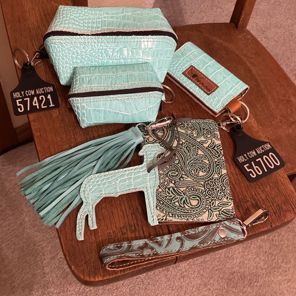 Holy Cow Couture Croc Mini & Baby Buckaroo, Quick Draw, Sheep/Tassel+More Bundle